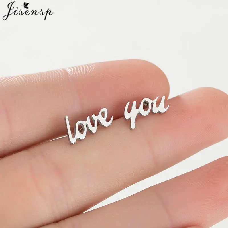 Trendy Black Stainless Steel Animal Stud Earrings Women Men Multiple Darts Dog Pin Heart Earings LOVE YOU Ear Studs Pendientes Trendy Black Stainless Steel Animal Stud Earrings Women Men Multiple Darts Dog Pin Heart Earings LOVE YOU Ear Studs Pendientes