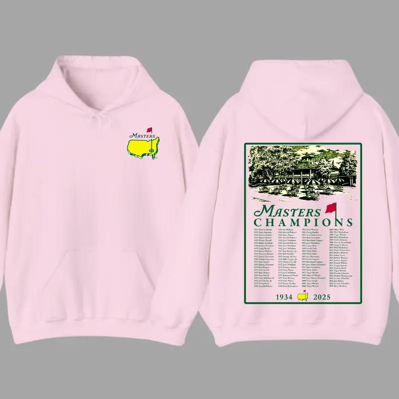 2025 Masters Tournament Augusta 91 Years Hoodie, Golf Tournament, The Masters Golf Cup 2 Sided Hoodie, Golf Gifts For Men - LORA ATCHER