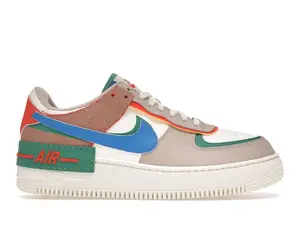 Nike Women's Air Force 1 Low Shadow Sail Signal Blue Green, from StockX