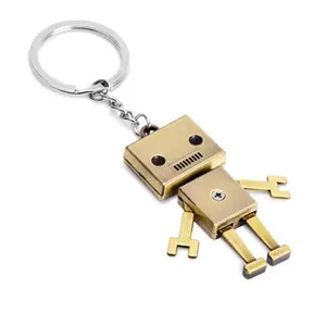 LunaVerde Robot Keychain - Simple Design, Lightweight, Ideal for Everyday Use