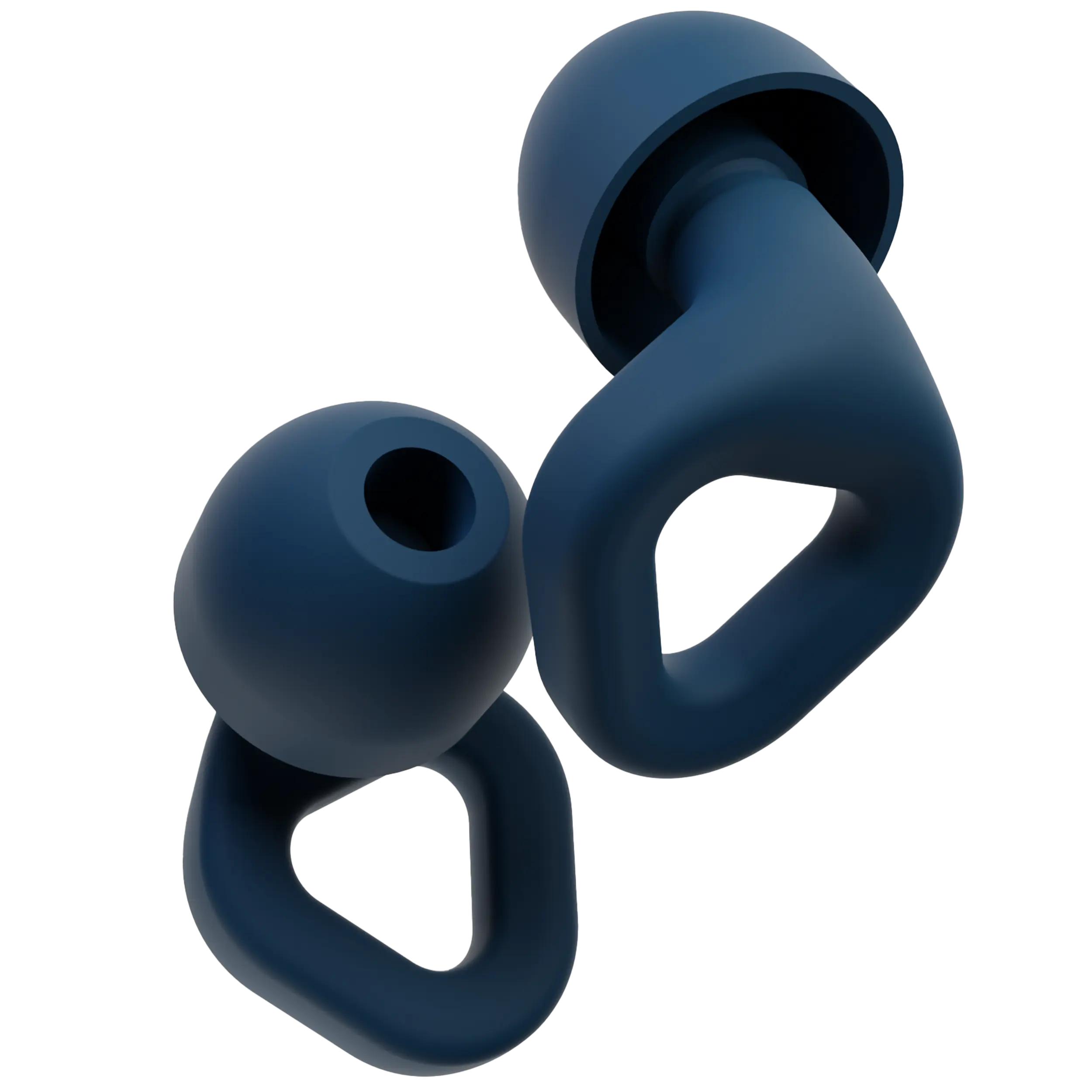 ZENZ Unwind Earplugs - Soft and Comfortable Design for Relaxation and Noise Reduction - Navy