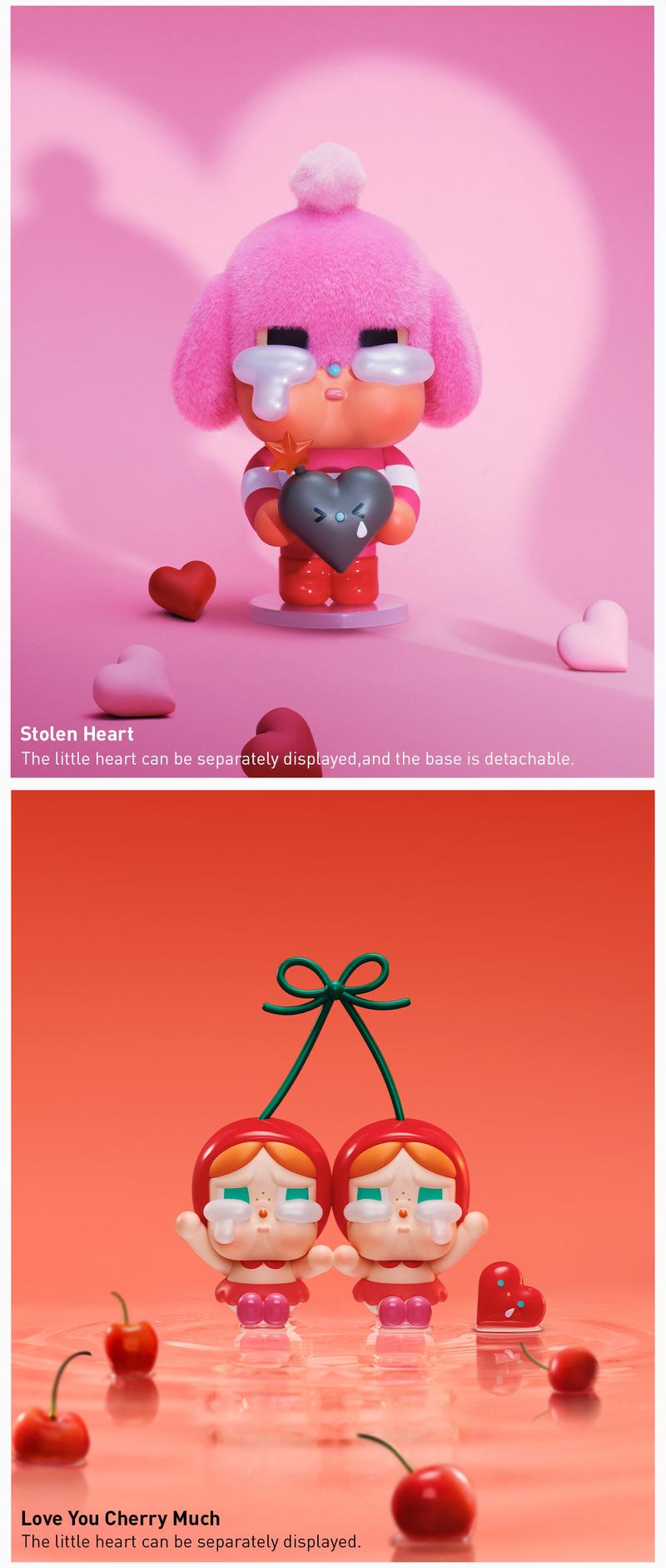 POP MART CRYBABY Crying For Love Series Figures, Blind Box POP MART CRYBABY Crying For Love Series Figures, Blind Box