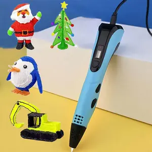 Creative 3D Drawing & Printing Pen, USB Powered, Multi-Mode DIY Craft Tool, LED HD Display, LCD Interface, Perfect Gift for Teens
