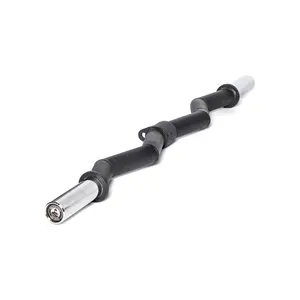 Bells of Steel Fat Weight Lifting Bar – Multifunctional Fitness Equipment, Olympic Curl Cable Attachment with Grip, Rotating Joint, Olympic Fit Workout & Strength Training Equipment