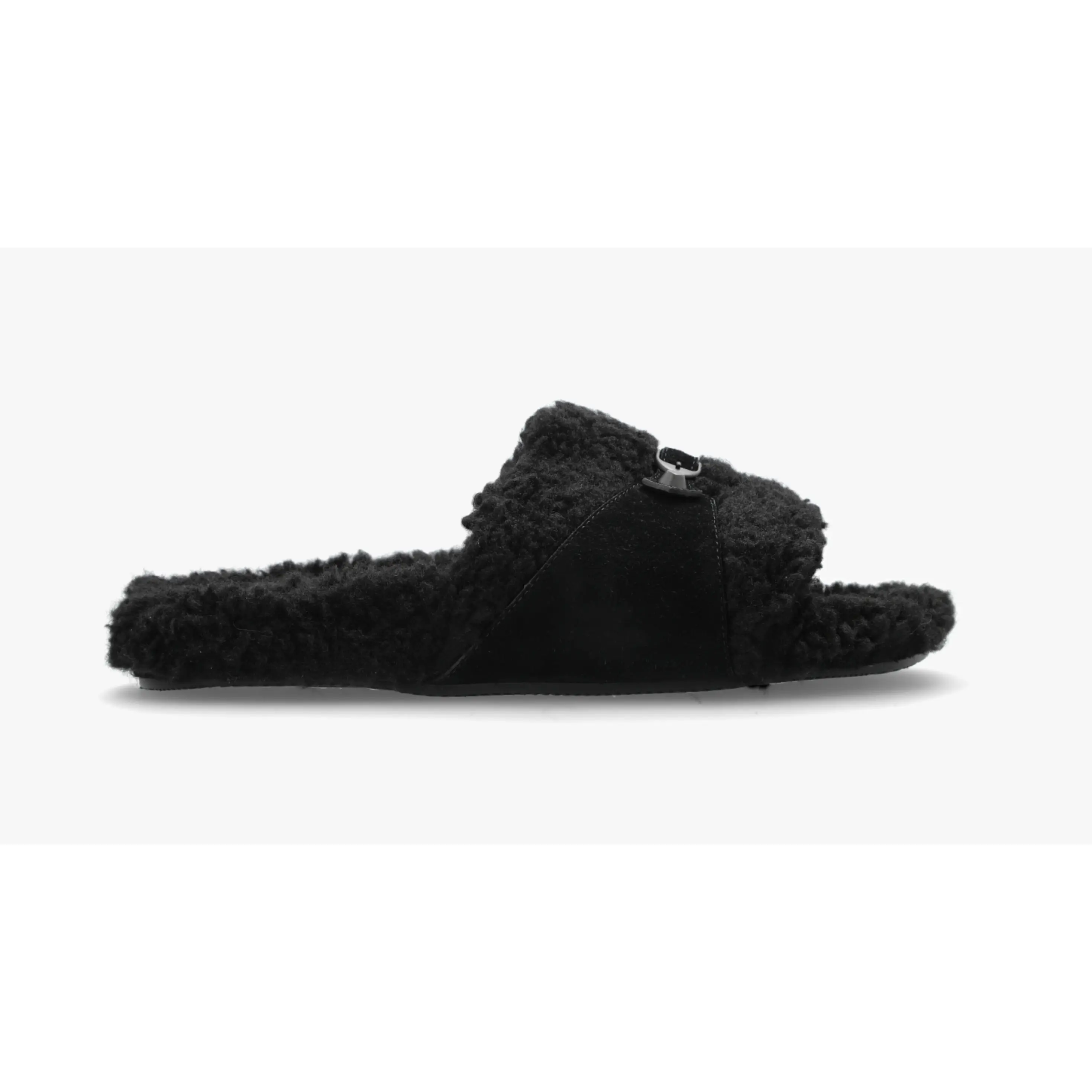Balenciaga Women's Furry Mule Slides Size 12W (MSRP: $825.00)
