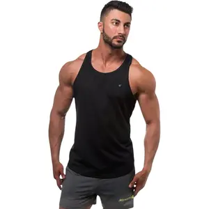 Men's Quick Dry Microfiber Bodybuilding Stringer Tank Top Weight-Training Y-Back RacerbackGift