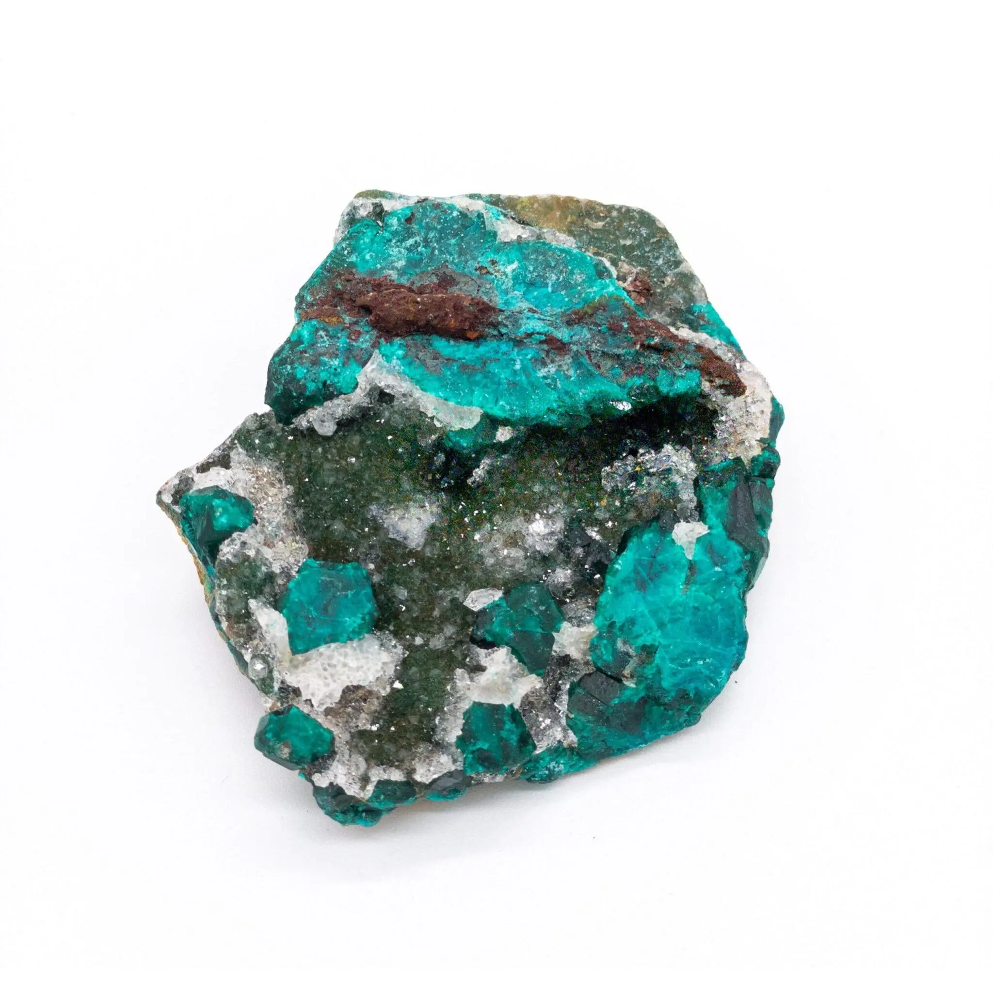 Stunning Dioptase Crystal Mineral Specimen