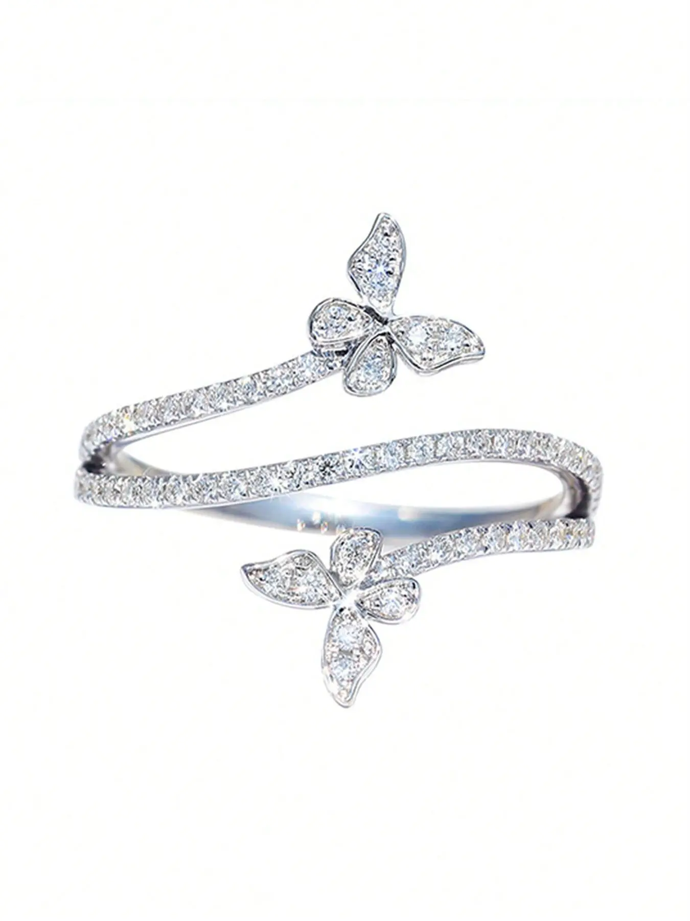 1 PC Luxury Cubic Zirconia Marquise Cut Ring For Women Beautiful Rings For Wedding Engagement Party Jewelry Valentine's Day Gift Cubic Zirconia Rings