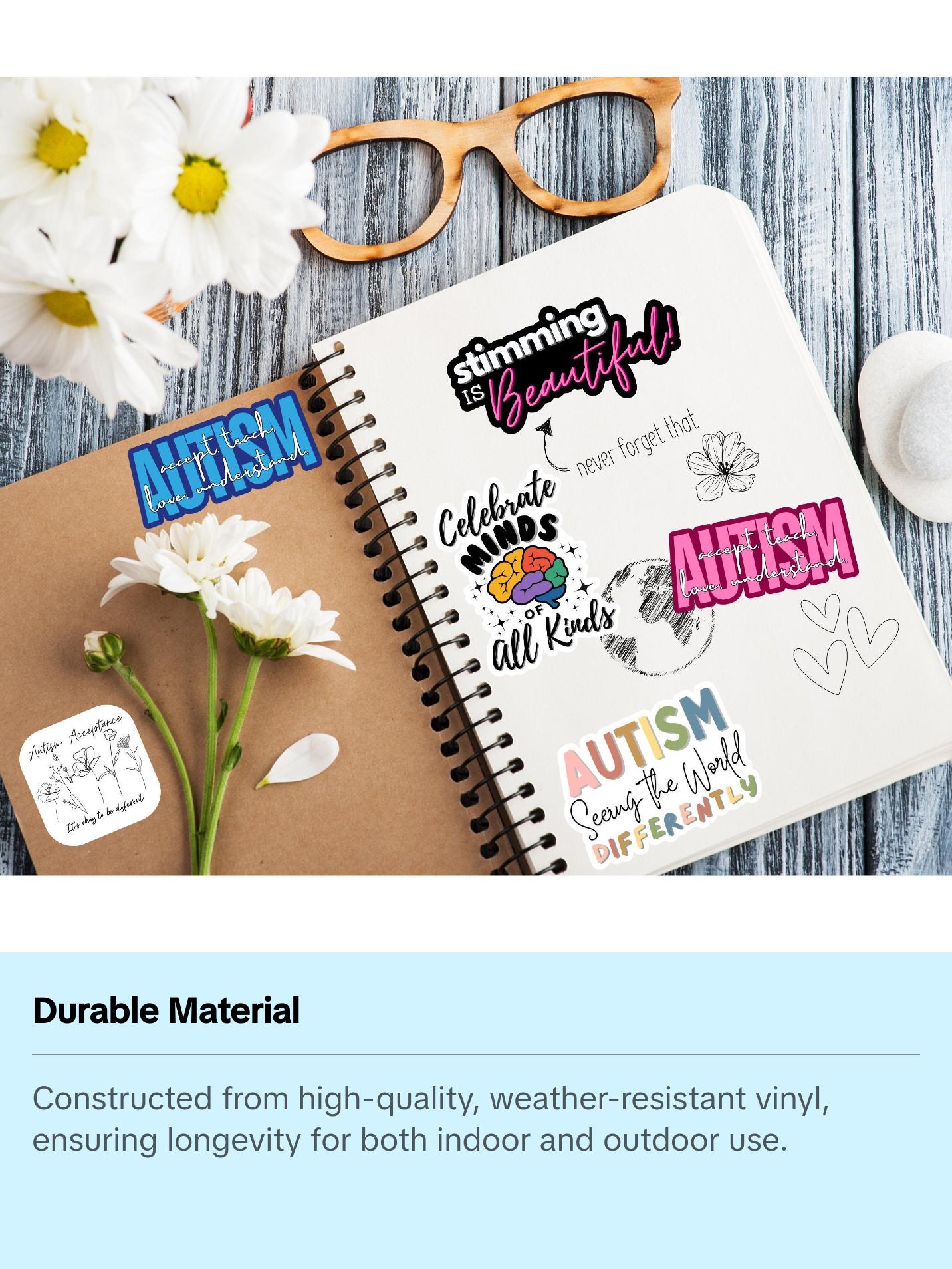 Blue Accept Teach Love Understand Sticker, Autism Awareness Sticker, ABA sticker, Autism Advocate Sticker, Special Need Mom Blue Accept Teach Love Understand Sticker, Autism Awareness Sticker, ABA sticker, Autism Advocate Sticker, Special Need Mom