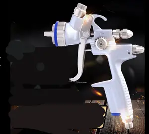 HVLP 1000B Spray Gun with a 1.3Mm Nozzle, Designed for Automotive Painting 600ML CUP