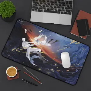 Fantasy Love and Deepspace Desk Mat – Otome, Sylus, Caleb, Rafayel, Xavier, Zayne, Anime Extra Large Gaming Mouse Pad, Gaming Accessories, Desk Decor Setup, Gaming Room Supplies