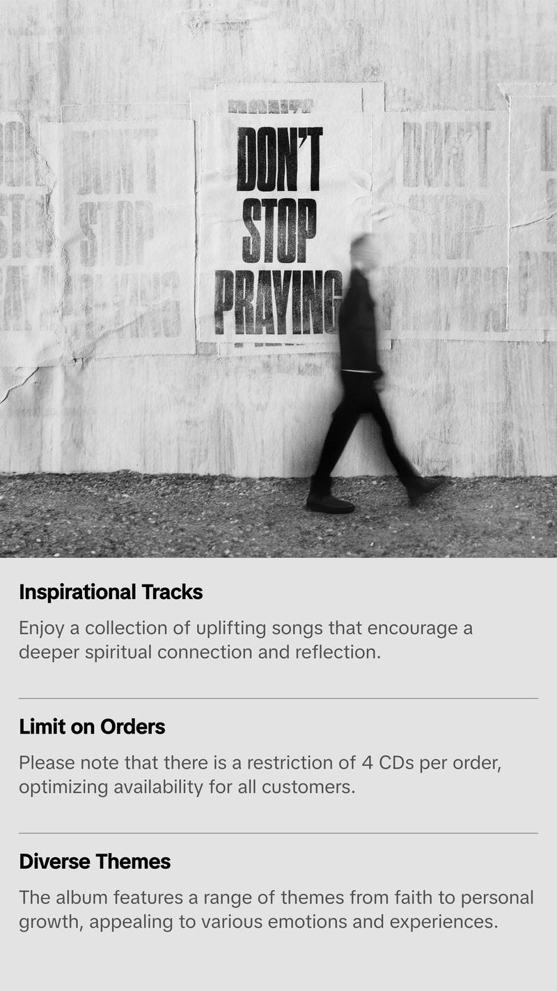 Don't Stop Praying CD