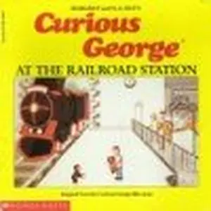 USED Book - Curious george at the railroad Station by Margret and H.A. Rey (Paperback) - english