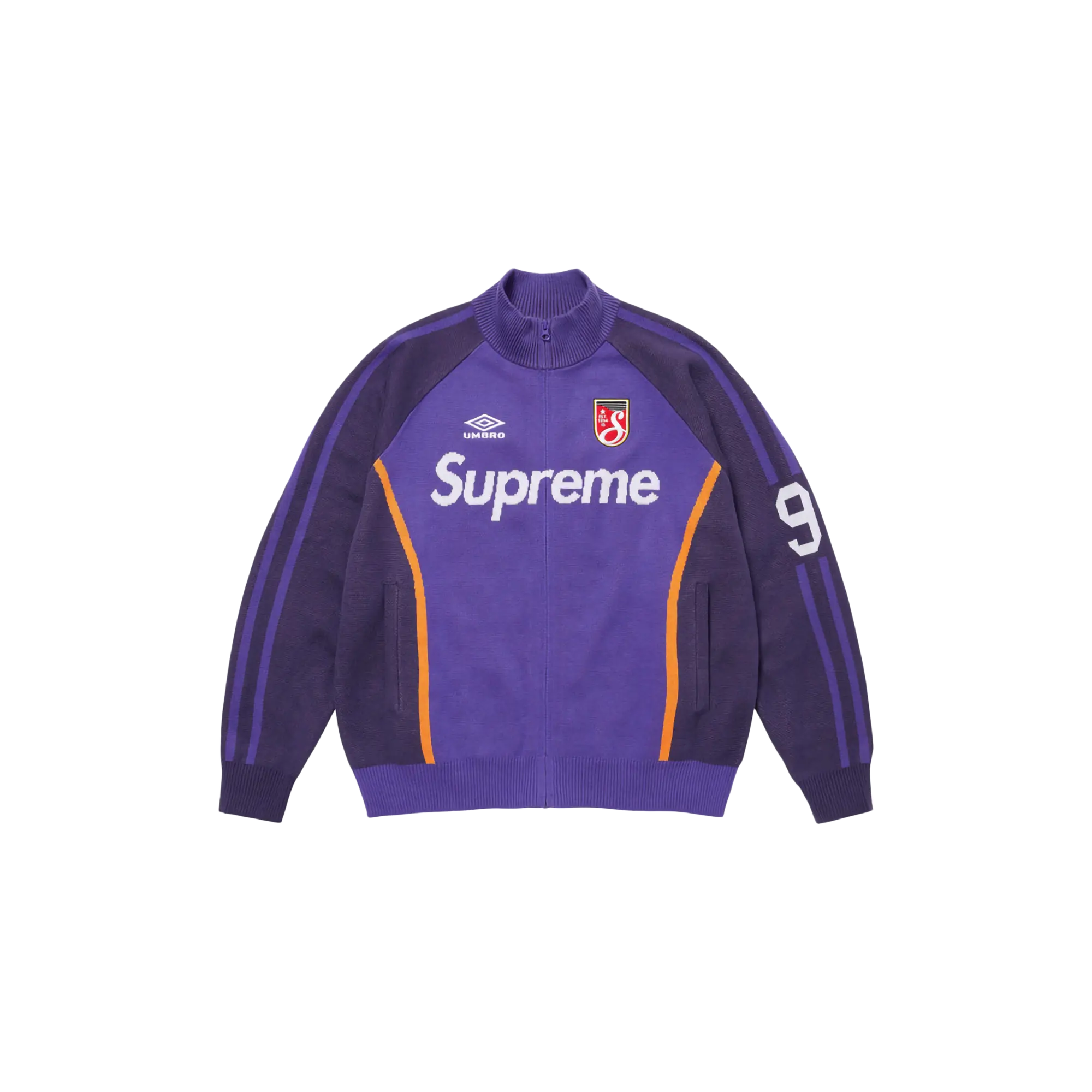 Umbro® Zip Up Sweater "SS25 - Purple" SU25341