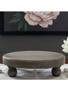 Wood Riser with Feet, 2 Size Options