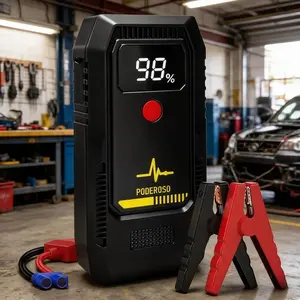 Lightweight Car Jump Starter -Lighting, Car Breakdown Assistance Power Bank for Automotive & Motorcycle Interior Escape Tools