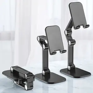 Desktop Smart Phone Stand Desk Holder, Height Angle Adjustable Mount Cradle Plastic Accessories Cellphone Smartphone Universal Fits for iPhone Samsung