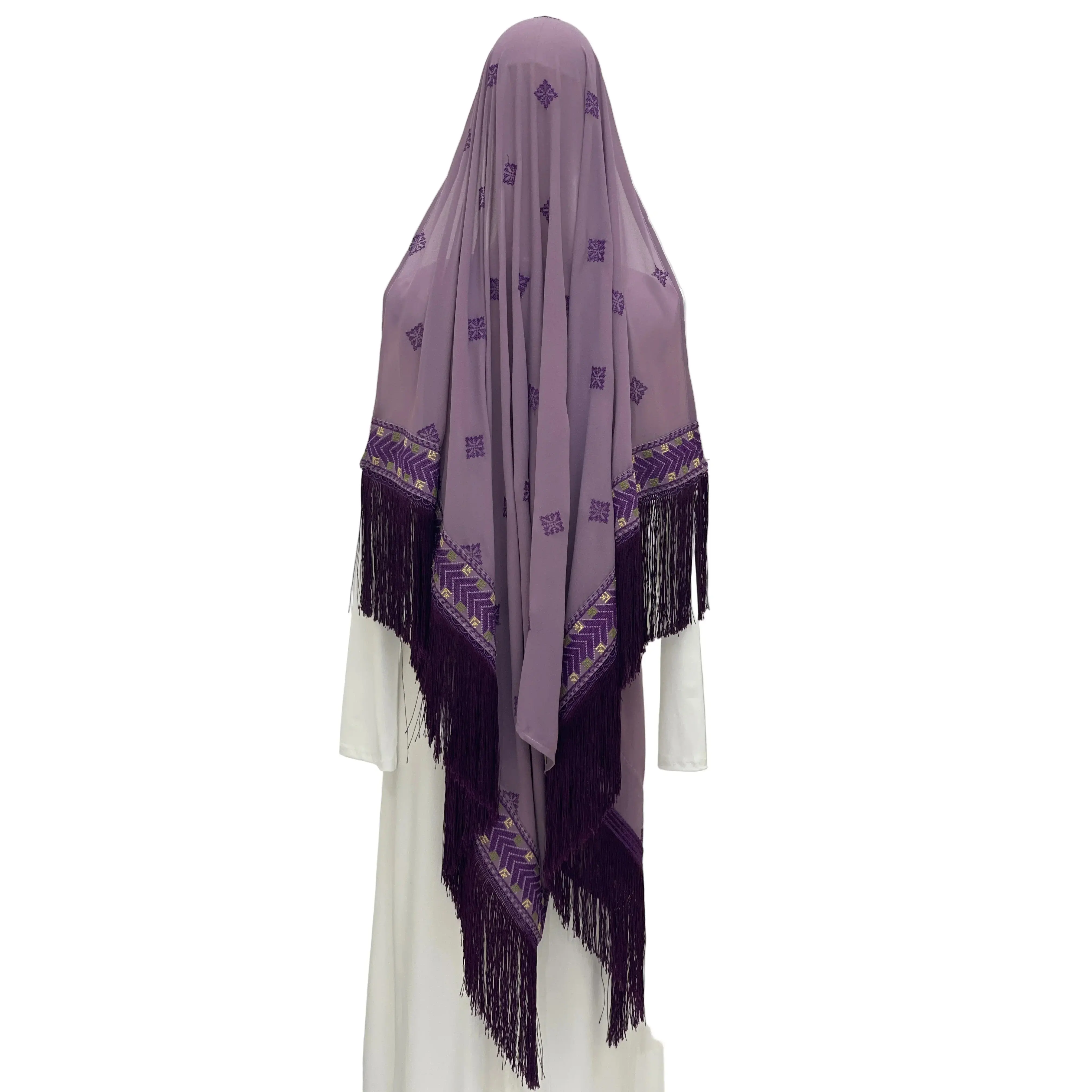 Amethyst Breeze Khirka-Shawl: Perfect As A Statement Heritage Accessory