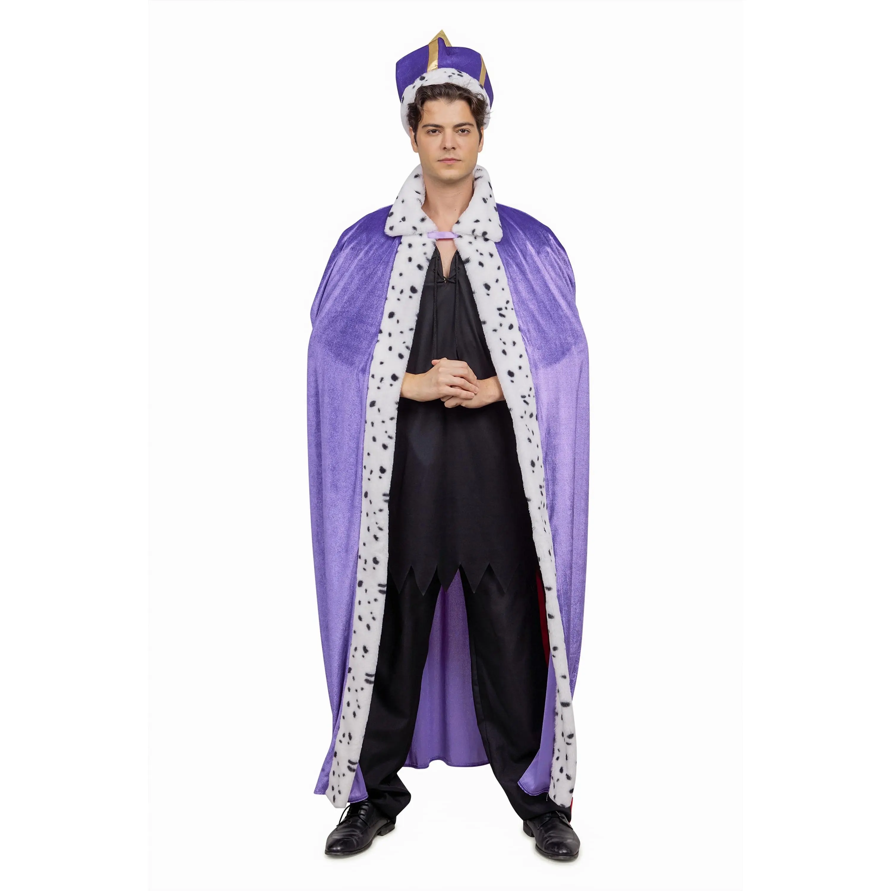 Royal King Cape and Crown Adult Costume Set | One Size Fits Most
