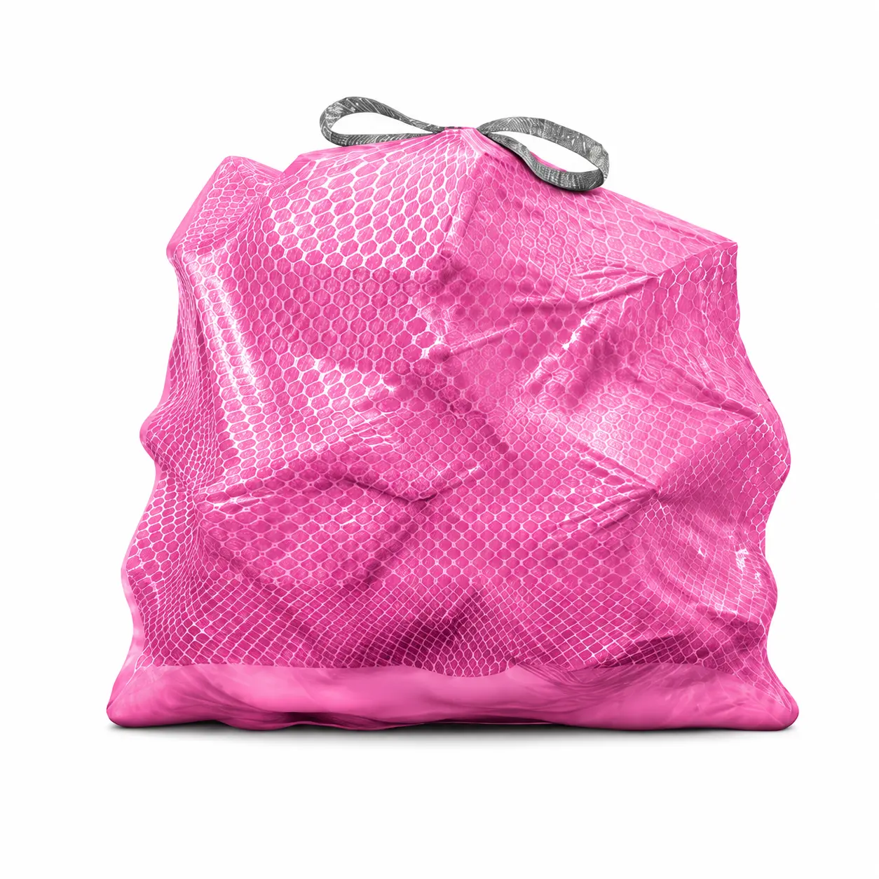 13-Gal Tall Kitchen Trash Bags, MaxStrength Cherry Blossom Garbage Bags with Odorshield Drawstring, 34 Count