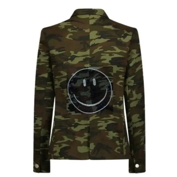 Smile Camouflage Blazer