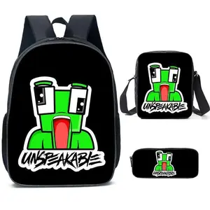 UNSPEAKABLE Anime Backpack for Women/Men/Teens, Day Packs Knapsacks Casual Backpacks Gift for Gym Travel Camping Outdoor Work Business