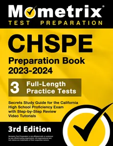 USED-Chspe Preparation Book 2023-2024 - 3 Full-Length Practice Tests, Secrets Study Guide for the California High School Proficiency Exam with Step-By-Step by Matthew Bowling (Paperback)