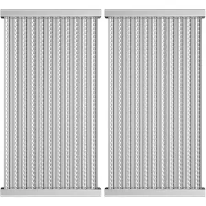 17 1/8 X 9 3/8" Grill Emitter Grates for Charbroil TRU- 2 Burner 463644220 463642316, G362-2100-W1 Replacement for Charbroil Parts 463632320 463675016 463245518 463675016P1 466642316 466642416