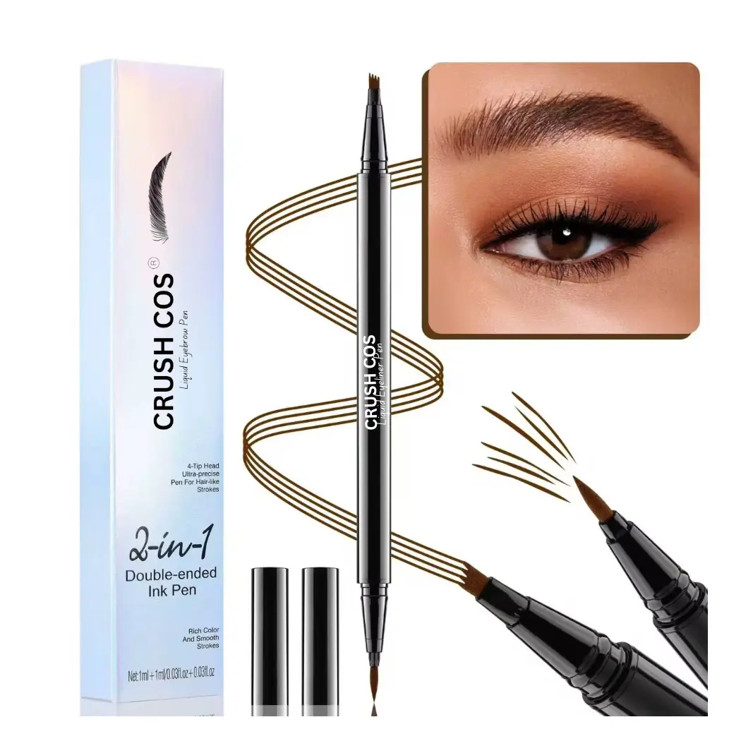 CRUSH COS Precision Microblading Eyebrow Pen- 2 in 1