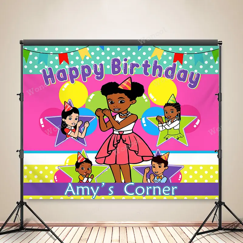 Gracie's Corner Backdrop Girls Birthday Backdrop Custom Gracies Corner Banner Poster Decor Party Decorations Photography Props