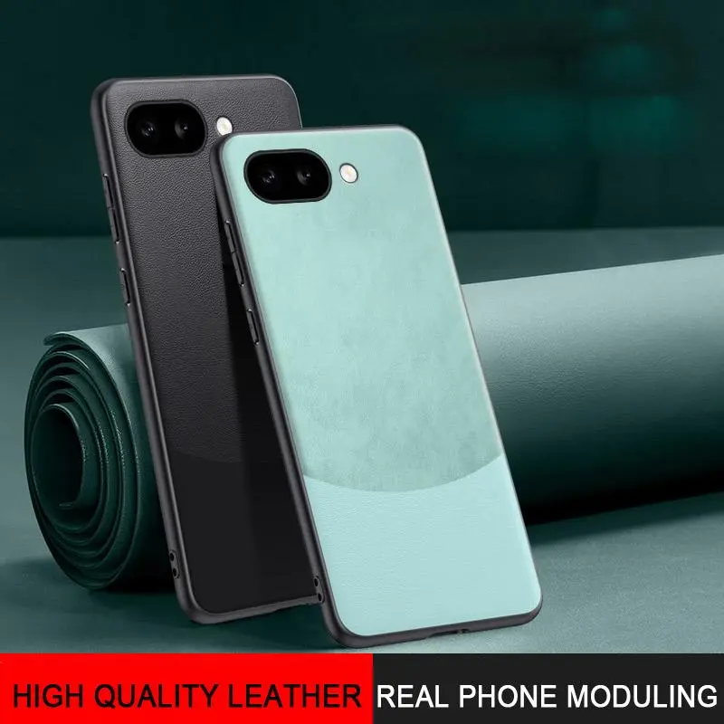 For Google Pixel 9A Case Cover Coque Funda Shockproof Luxury Leather Case For Google Pixel 9A