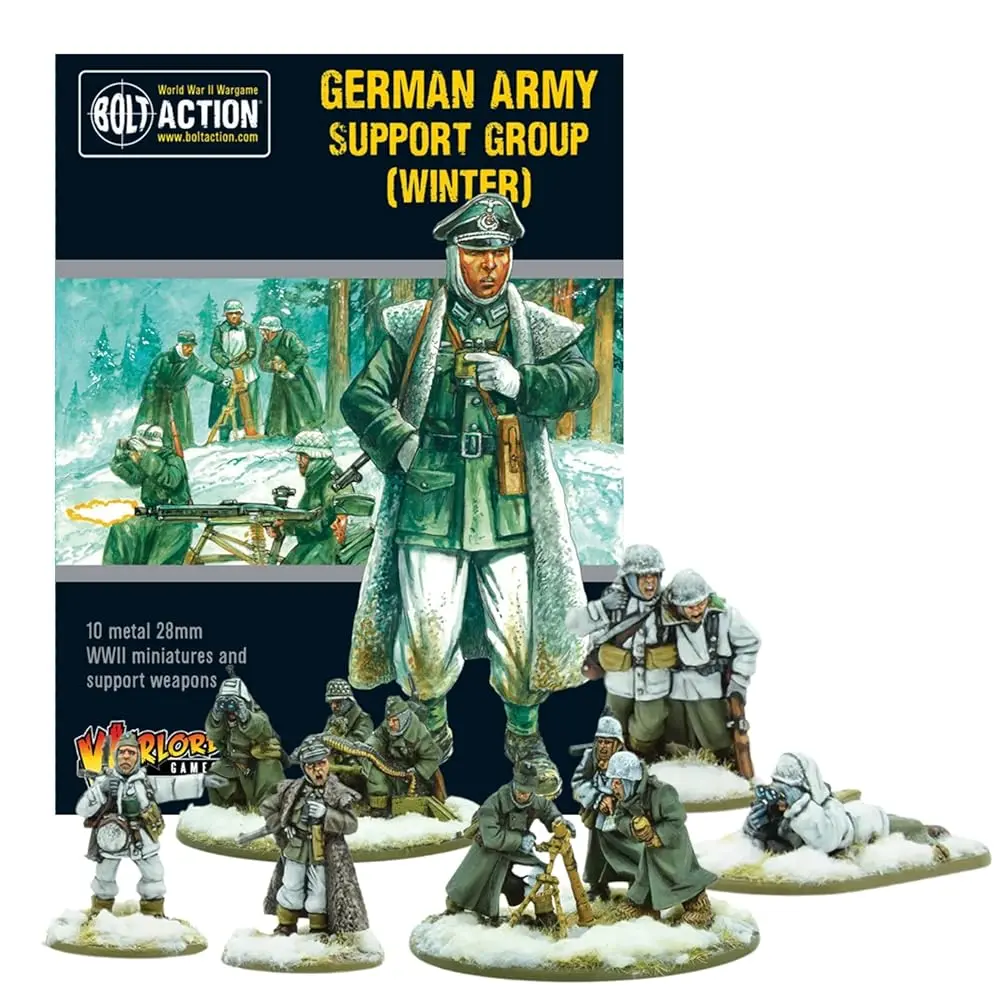 Wargames Delivered - Bolt Action US Army Winter Support Miniatures 28mm for WWII Wargaming