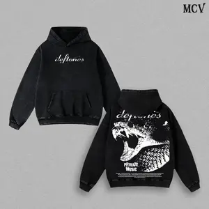 Deftones Tees & Hoodie & Sweatshirt – Private Music Album Vintage Washed Oversized Heavy Cotton Rock Metal Band T-Shirt Retro Streetwear Unisex Graphic Top Gift for Fans