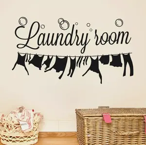 LAUNDRY ROOM - Vinyl Wall Decal Sticker for Home Art Decor - mud room home