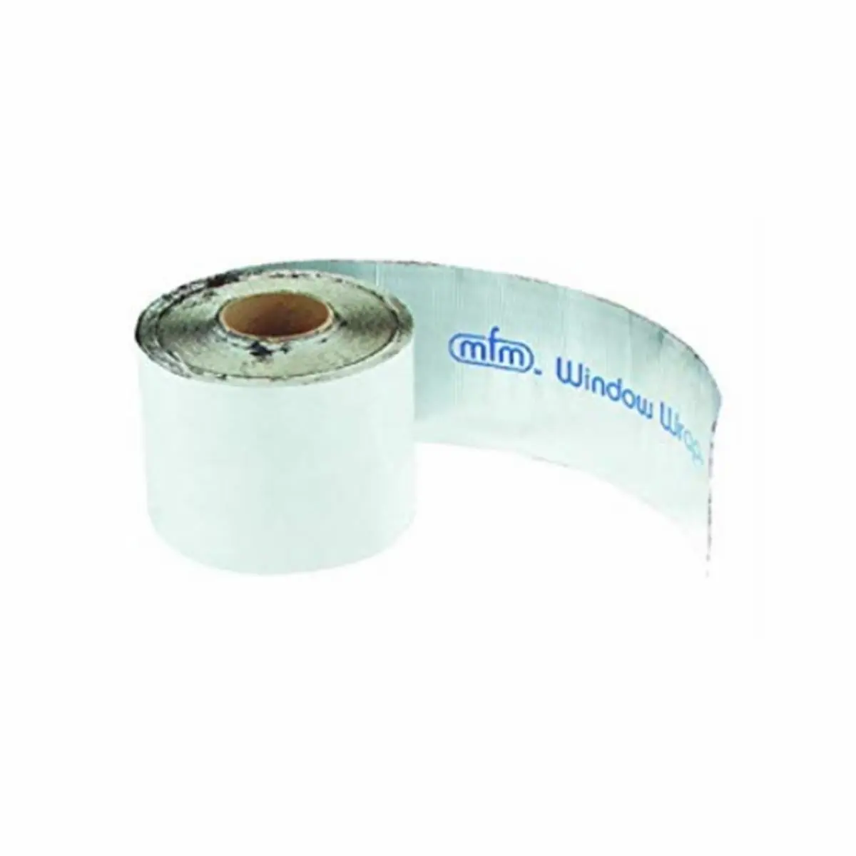 MFM Building Products 45W04 Aluminized Roofing Flashing Window Wrap, 4 in. x 100 ft, 6 in. Option Available, 9 Rolls Per Carton