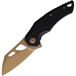 Fox Edge Atrax EDC 8Cr13MoV Pocket Knife Wharncliffe Flipper Folding Blade