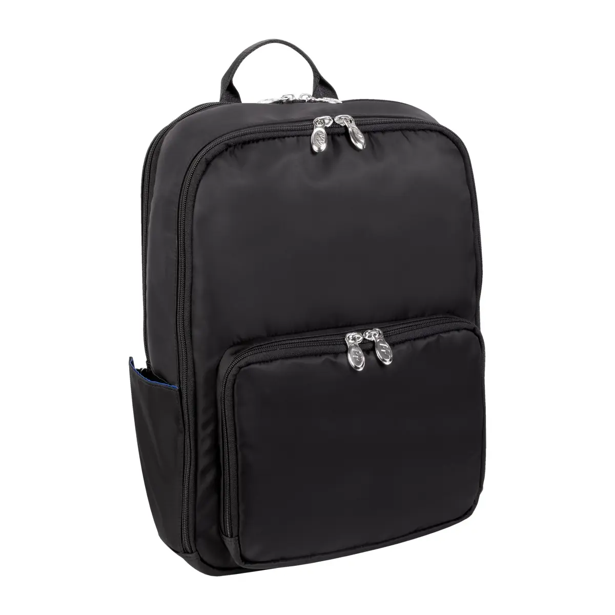 Mcklein Usa 19035 N Series Transporter Backpack Organizer Laptop Bag - 15 in. Nylon Dual-Compartment, Black, Fits Laptop & Tablet, Backpack Organizer Laptop Bags
