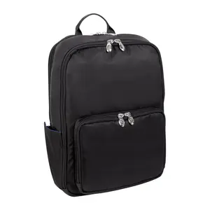 Mcklein Usa 19035 15 in. N Series Transporter Nylon Dual-Compartment, Laptop & Tablet Backpack for 19035, Black