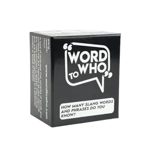 WORD TO WHO - Card Game