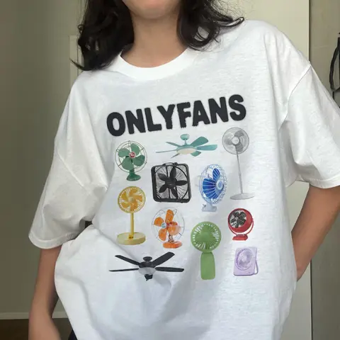 ONLYFANS Cursed T-Shirt, Ironic Twitter Meme Shirt, Unisex Vintage Graphic Tees Gothic Grunge Y2k Emo Scene Amity Affliction Style Clothes Menswear Womenswear Streetwear
