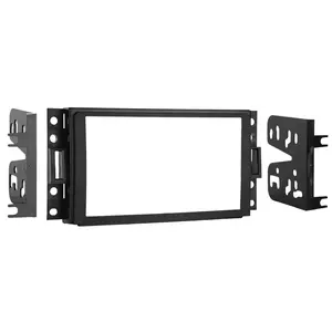 Metra 95-3304 Dash Kit Fits select 2005-08 GM vehicles — double-DIN radios (Black)