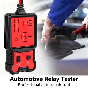 Car Automotive Circuit Tester,Portable Automotive Relay Tester Tool, 12V Car Relay Tester, Code Readers and Scan Tools, Diagnostic, Test and Measurement Tools