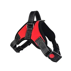Reflective Dog Harness Vest, Reflective Strip Harness, Comfortable and Safe Pet Harness for Small/medium Dogs, Ideal for Walking and Training