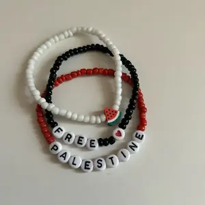 Bracelets Beaded Free Palestine Support Raise Awareness