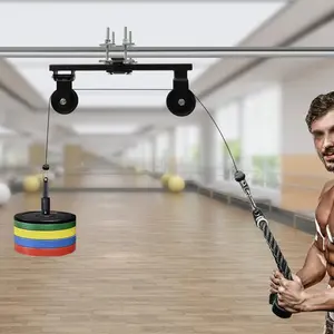 Weight Pulley System for Home Gym Equipment, Pulley System for Strength Training for Home Gym