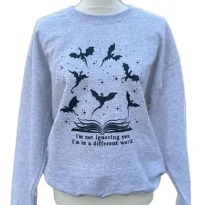 Fantasy Book Dragon Sweatshirt