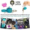 Lion Latch OFFICIAL Shark Tank - travel jewelry box - ring box - ring holder - jewelry organizer Mini Trinkets