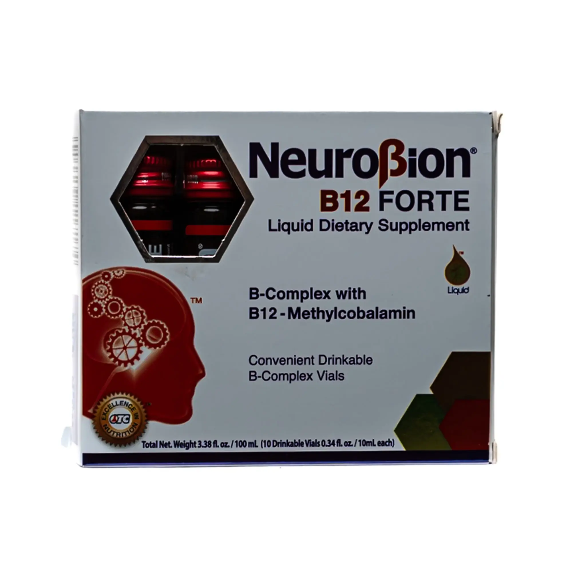 Neuro Edible Liquid Vitamin Supplement - Metabolism Support, Dietary & Fitness Nutrition Aid, Healthcare Supplement