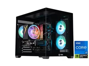 ABS Flux II Aqua Gaming PC Powered by Asus - Windows 11 - Intel Core i7-14700F - Nvidia GeForce RTX 5060 Ti 16GB - DLSS 4 - 32GB DDR5 6400 - 1TB M.2 SSD