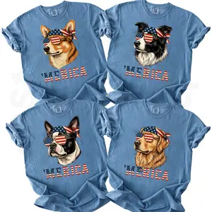 Comfort Colors 50+ Dog Funny 4th of July Shirt, Merica Golden Retriever Shirt, 4th of July Australian Shepherd Dog Shirt, Black Labrador Mom Gift, Patriotic Dog Tee, Maltese Lover Shirt, 4th of July Gift, 4th of July Shirt, 4th of July Dog, Blue Jean